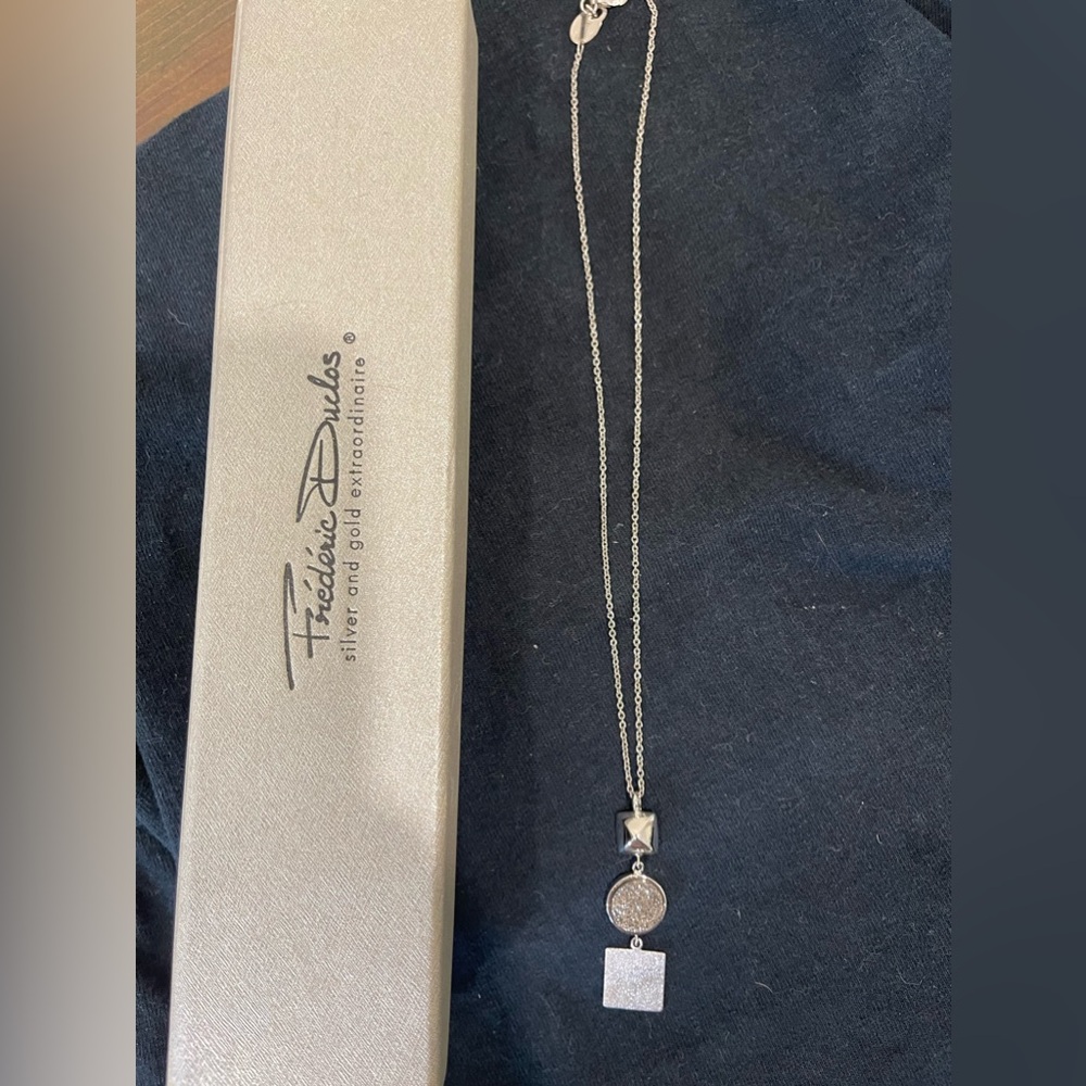 Frederic Duclos Silver Necklace